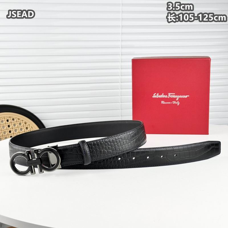 Ferragamo belt 35mmX105-125cm 8L114